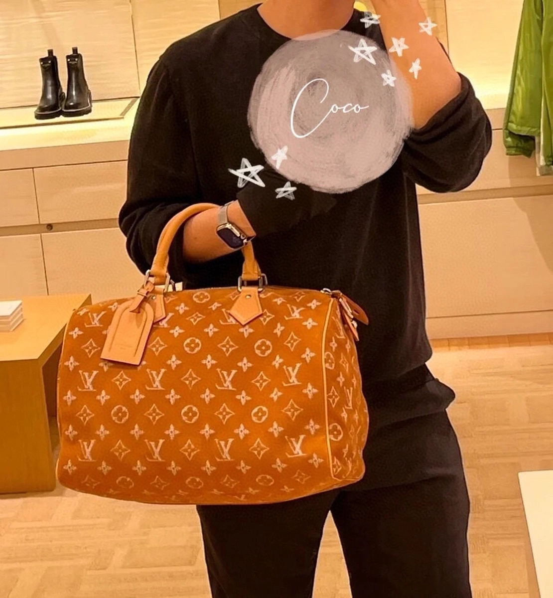 頂級高仿包LV Speedy P9 Bandoulière 40 波士頓單肩斜挎包-M11569正品級別-貨到付款