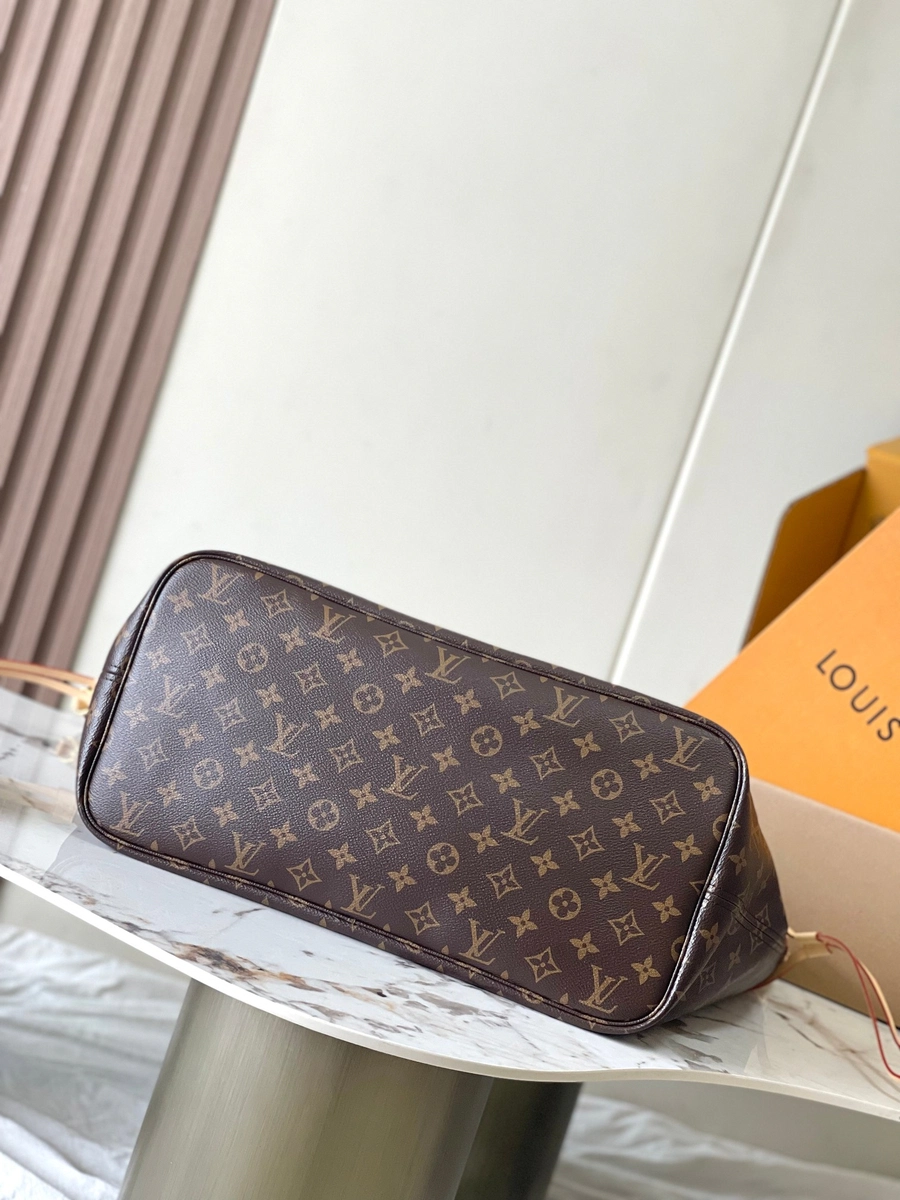 高仿奢侈品包LV新款雙面設計Neverfull Bandoulière Inside Out GM Monogram bag-M11948正品級別-貨到付款