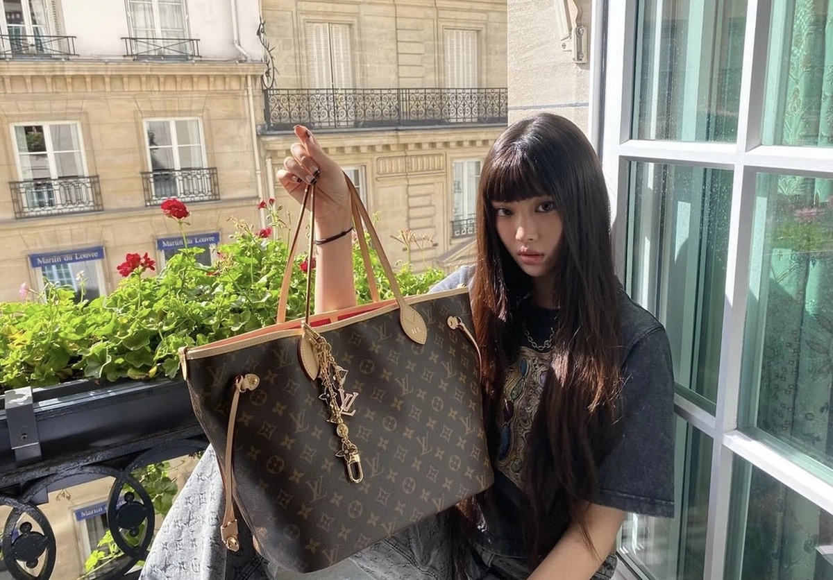 原單包包LV 新款雙面設計Neverfull Bandoulière Inside Out MM bag-M12096正品級別-貨到付款