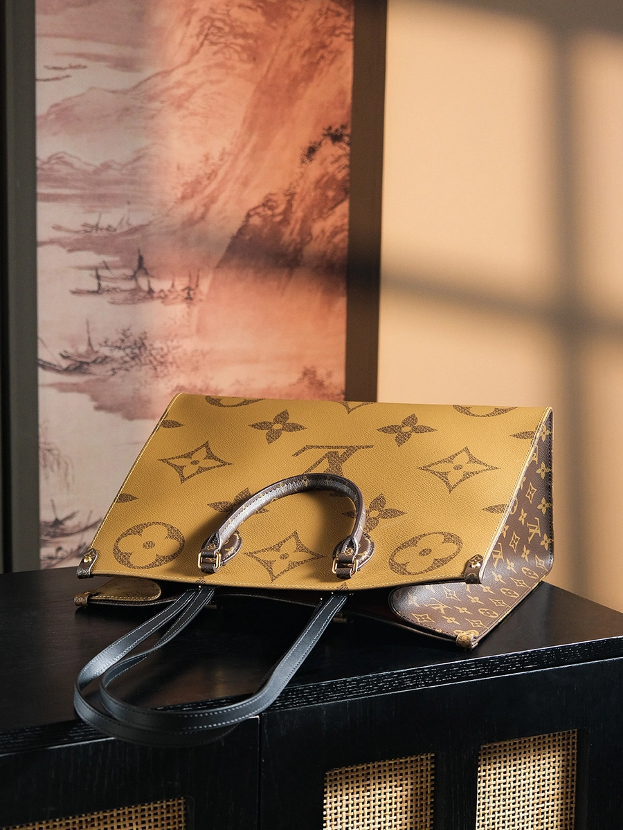 高仿包批發LV OnTheGo GM Monogram 多功能托特手挽包袋 -M45320正品級別-貨到付款