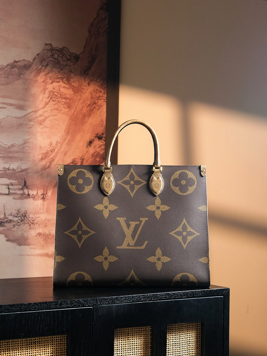 高仿包批發LV OnTheGo GM Monogram 多功能托特手挽包袋 -M45320正品級別-貨到付款
