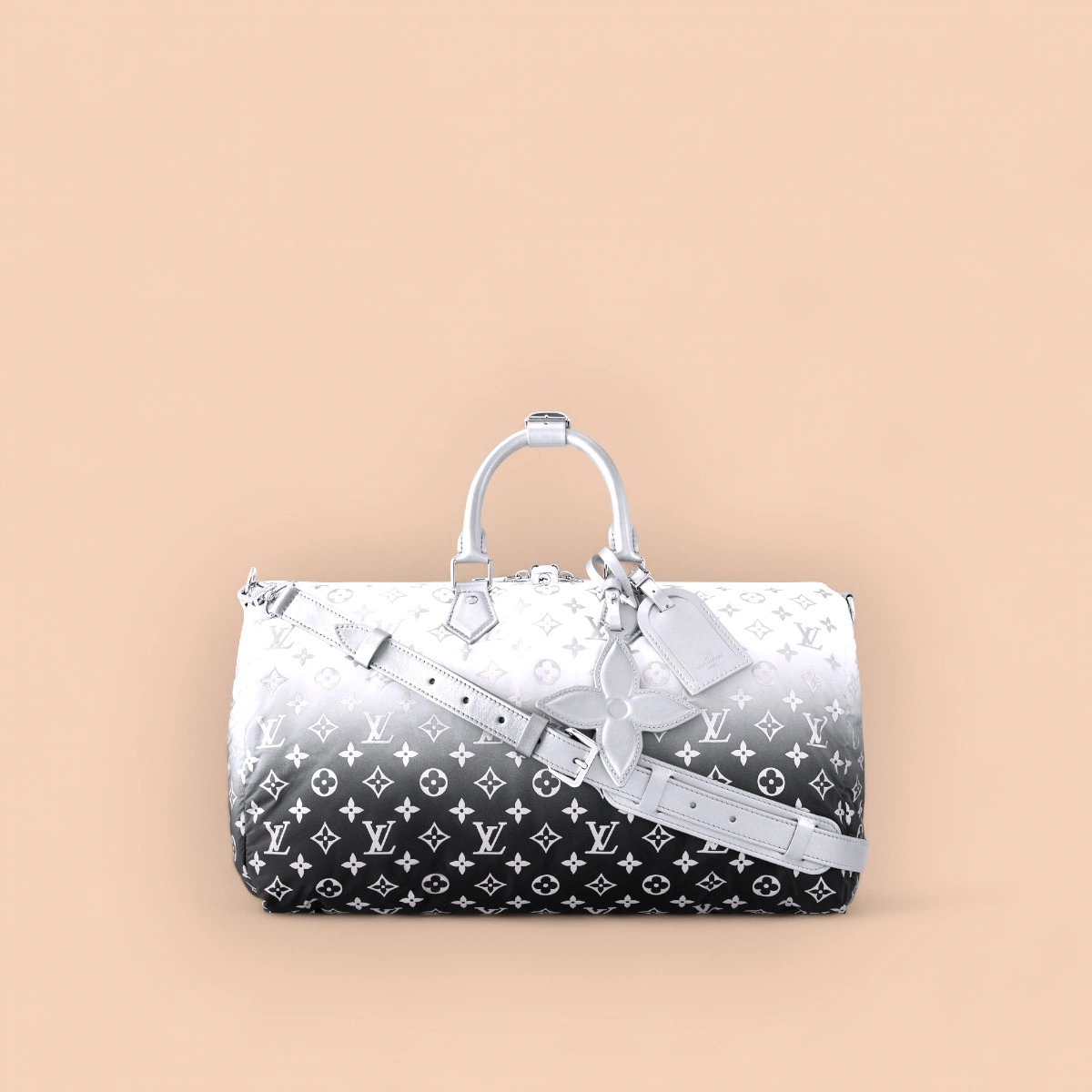 高仿包廠家LV SkiKeepall Bandoulière 45 Monogram 漸變色 旅行手提包 包包-M12067正品級別-貨到付款