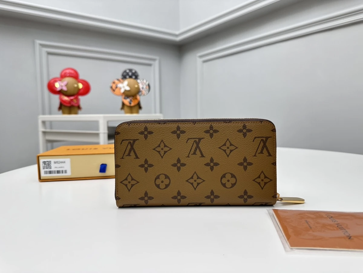 高仿名牌包LV 長款雙拉鏈錢包 銀包-M82444正品級別-貨到付款