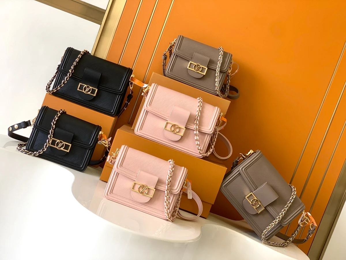 高仿奢侈品包LV Dauphine MM épi 達芙妮系列 包包包包-M56141正品級別-貨到付款
