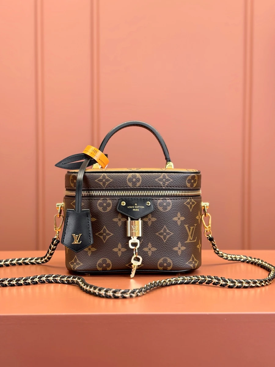 高仿名牌包LV Vanity PM Monogram 化妝包 包包-M47128正品級別-貨到付款