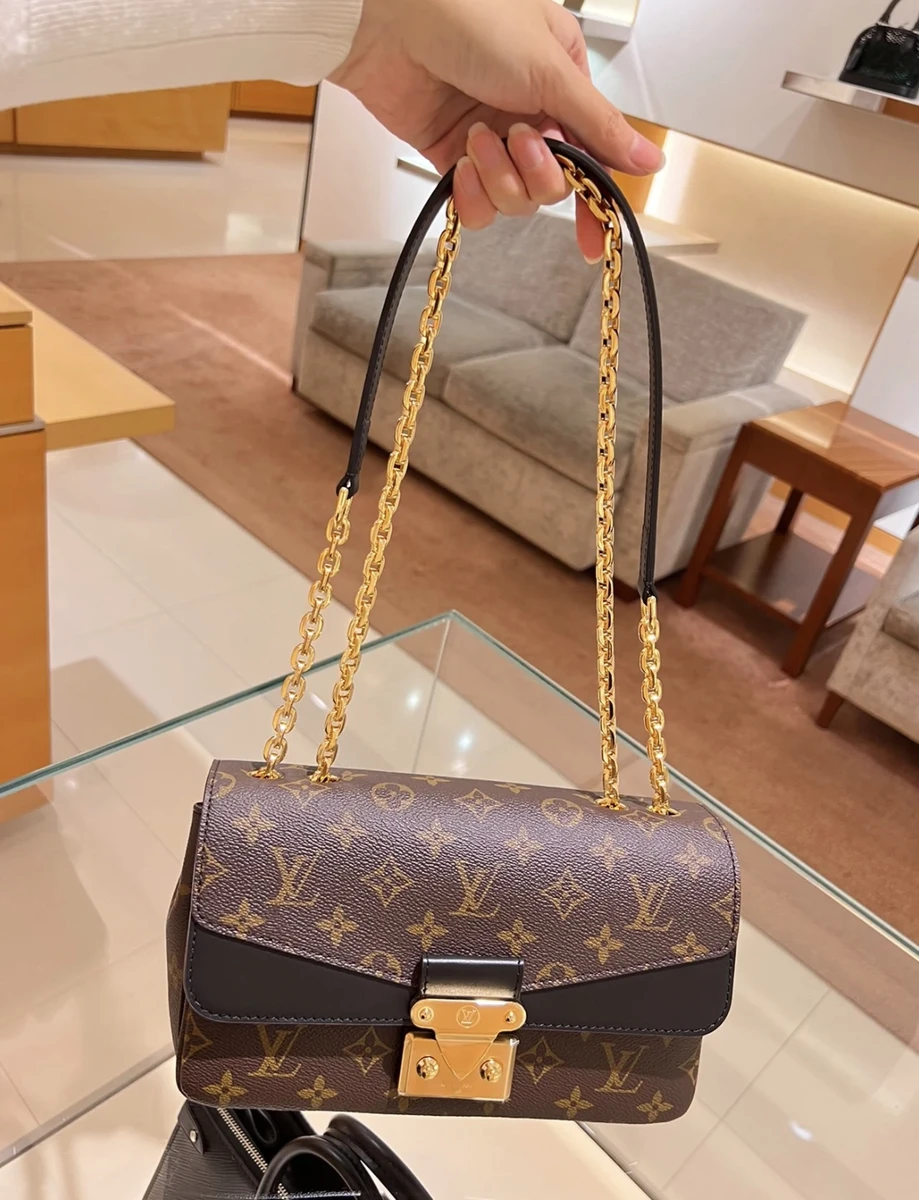 高仿包代購LV Marceau Monogram 鏈條斜挎包-M46126正品級別-貨到付款