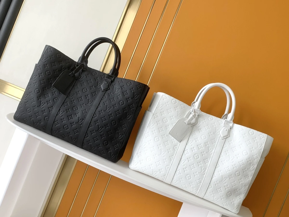 高仿奢侈品包LV SacPlat 24H Taurillon Monogram tote bag-M24383正品級別-貨到付款