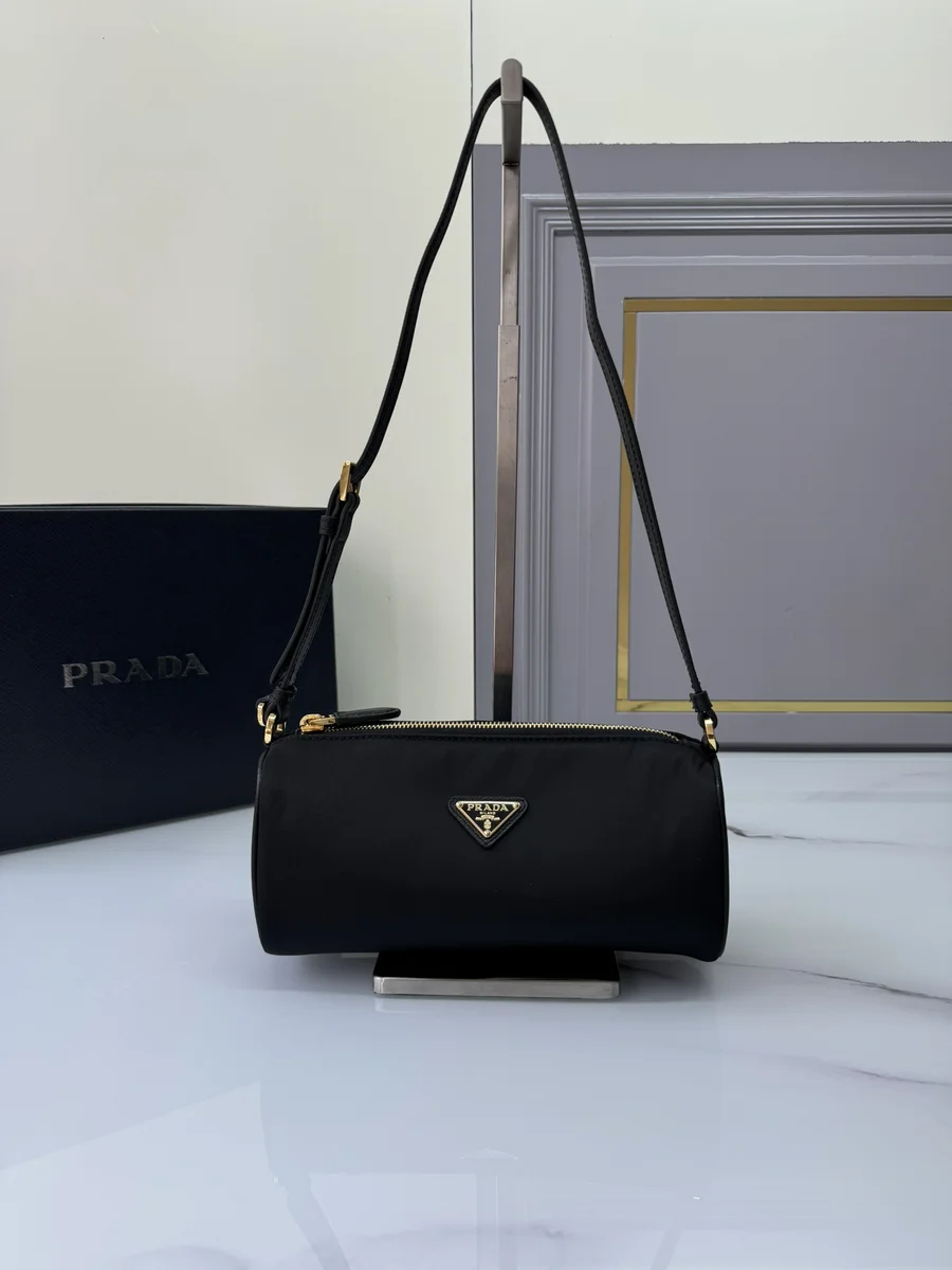 頂級高仿包Prada Re-Nylon 1NE058 PM黑色化妝包包正品級別-貨到付款