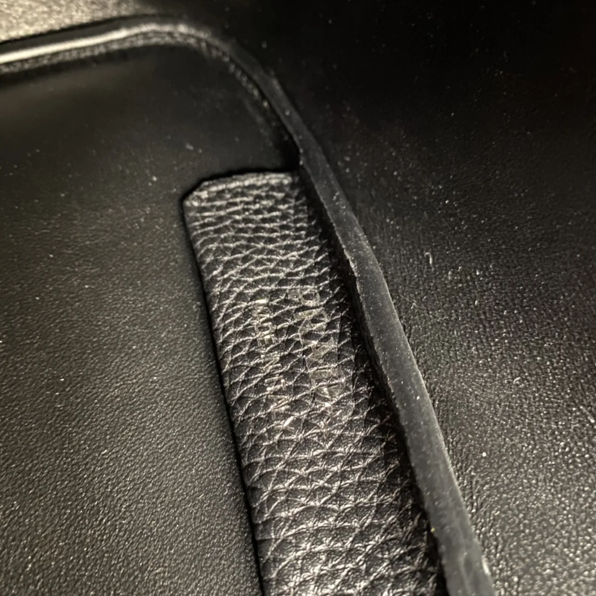 頂級高仿包Prada Flou 1BG335 PM黑色皮革手提包包正品級別-貨到付款