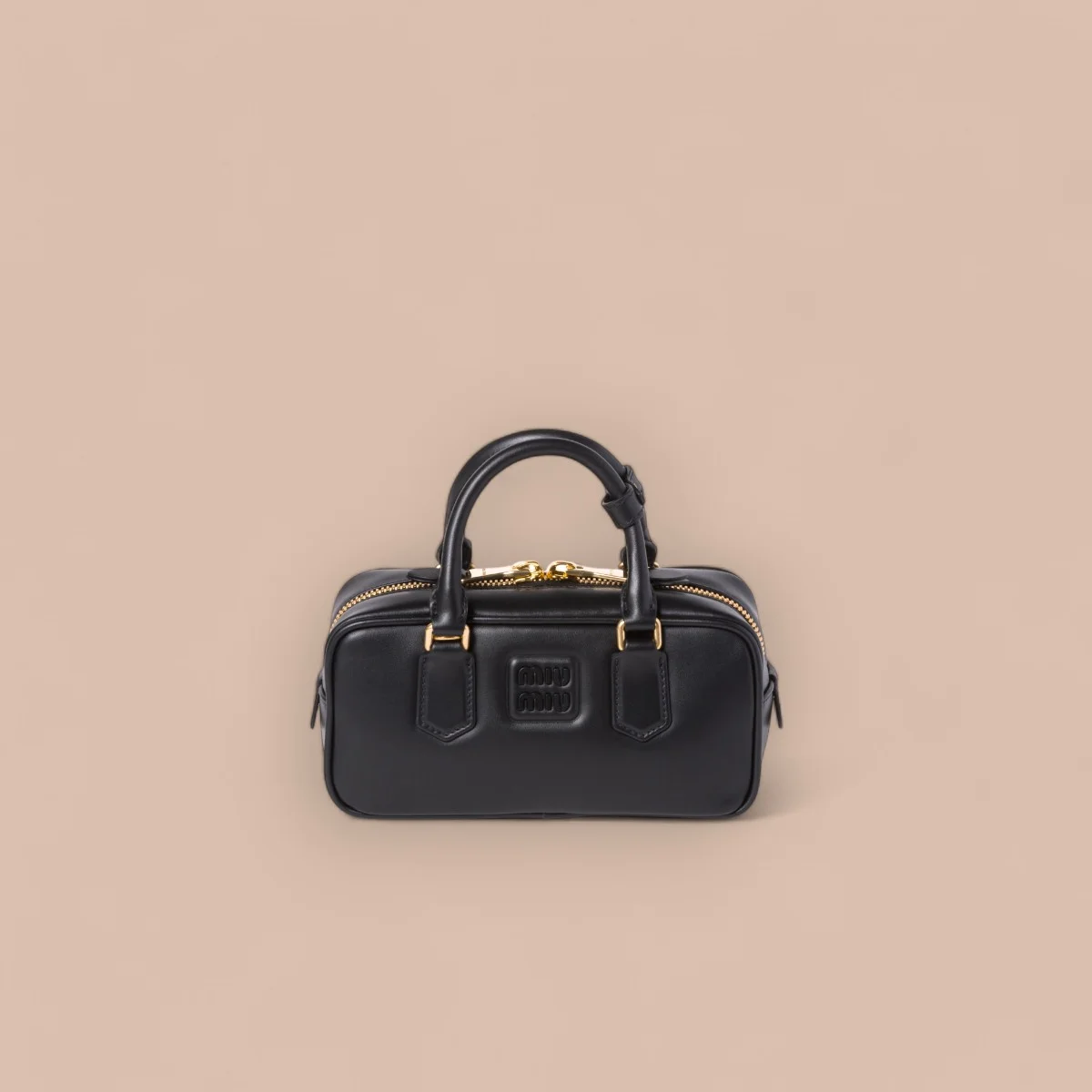 高仿包零售MiuMiu Arcadie皮革包包5BB142正品級別-貨到付款