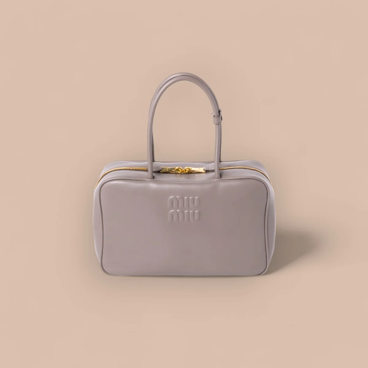高仿奢侈品包MiuMiu 皮革Beau包包5BB117正品級別-貨到付款