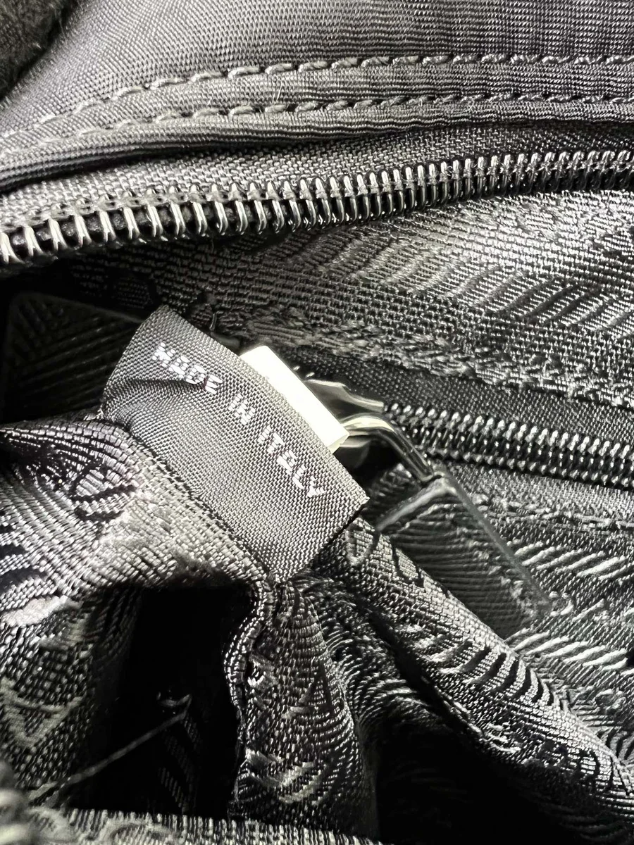 高仿包代購Prada Re-Nylon 1BC167 PM黑色再生尼龍掛肩包包正品級別-貨到付款