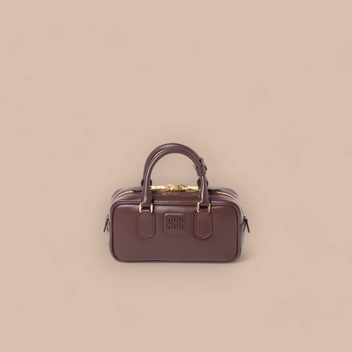 高仿包批發MiuMiu Arcadie皮革包包5BB142正品級別-貨到付款