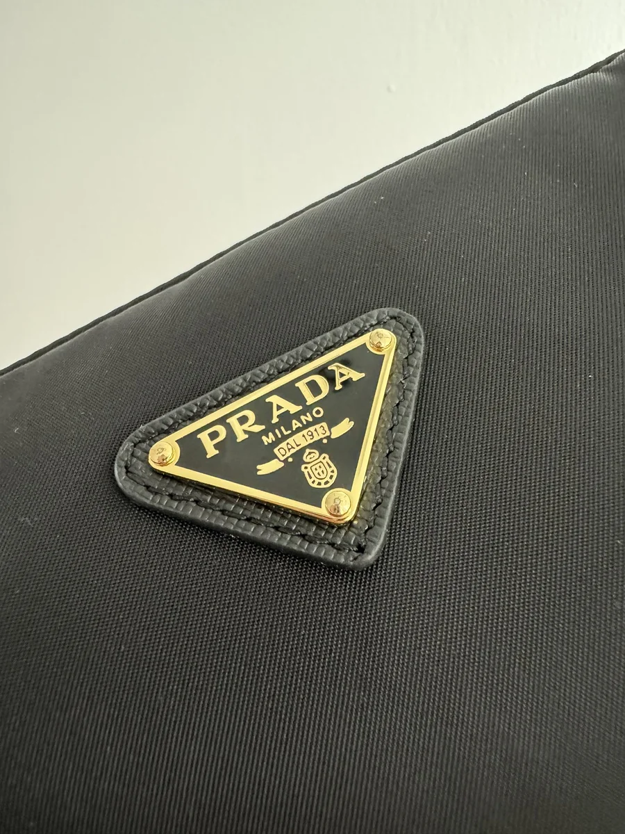 頂級高仿包Prada Re-Nylon 1NE058 PM黑色化妝包包正品級別-貨到付款