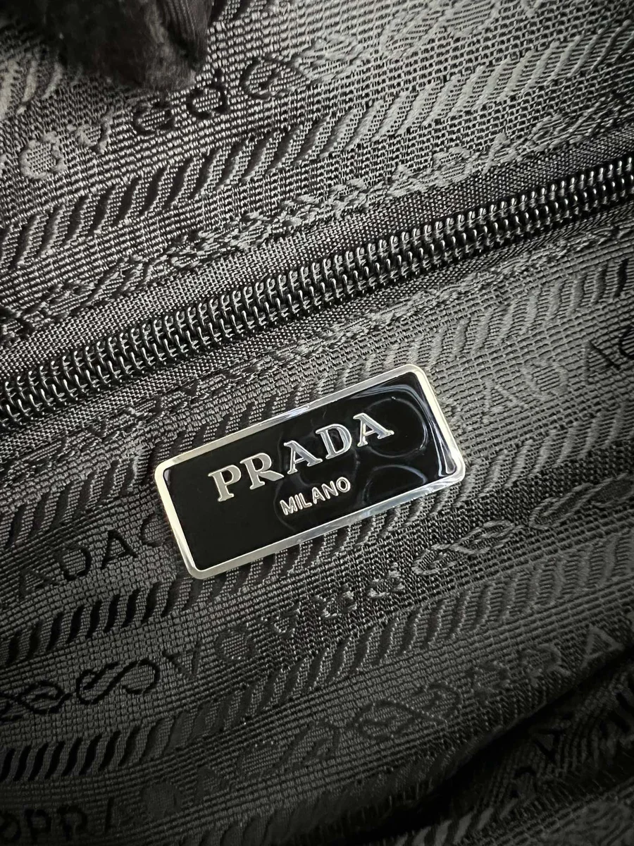 高仿包代購Prada Re-Nylon 1BC167 PM黑色再生尼龍掛肩包包正品級別-貨到付款