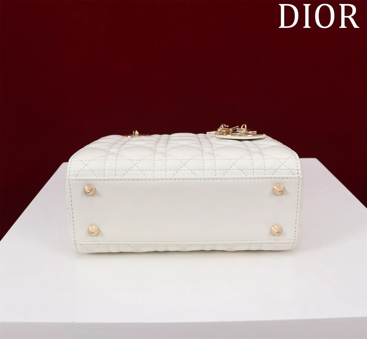 高仿包包Dior Lady 白色 羊皮斜挎包PM-M0538正品級別-貨到付款