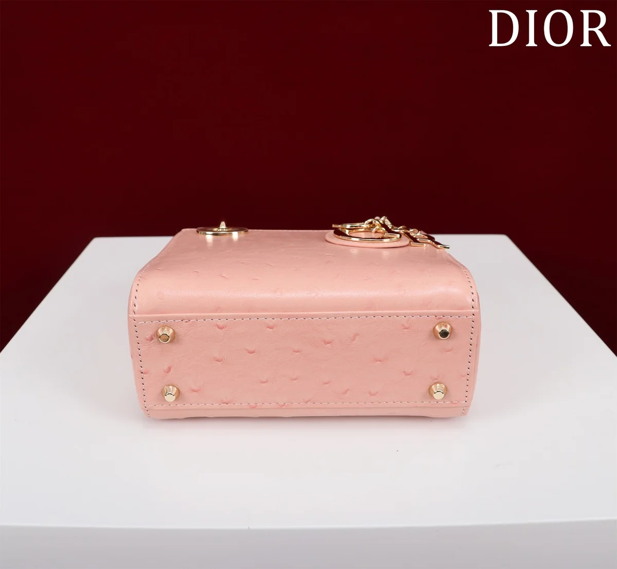 高仿包廠家Dior Lady 奶白 羊皮斜挎包PM-M0505正品級別-貨到付款