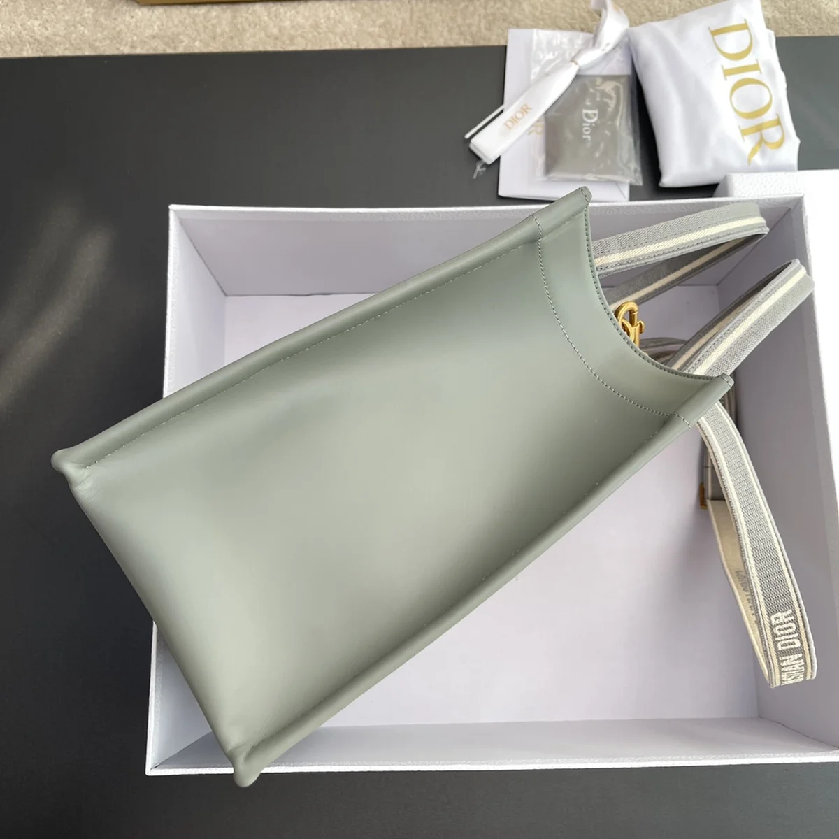 高仿包批發Dior Book 灰色托特包包MM-M1324正品級別-貨到付款
