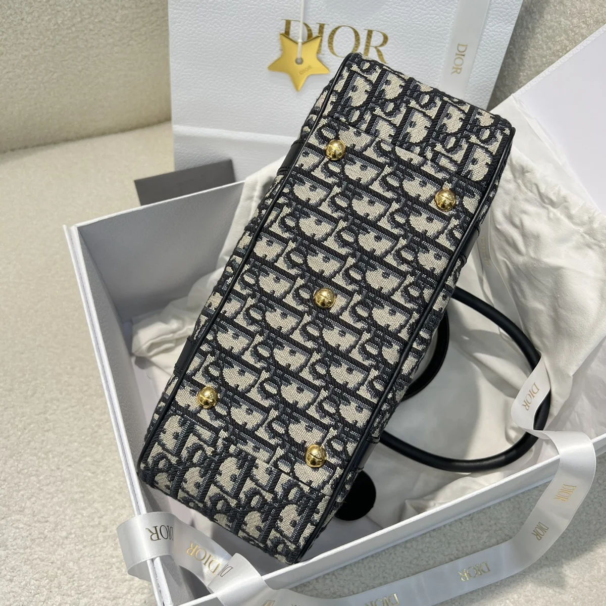 高仿包批發Dior D-Vibe 藍色斜挎包MM-M1341正品級別-貨到付款