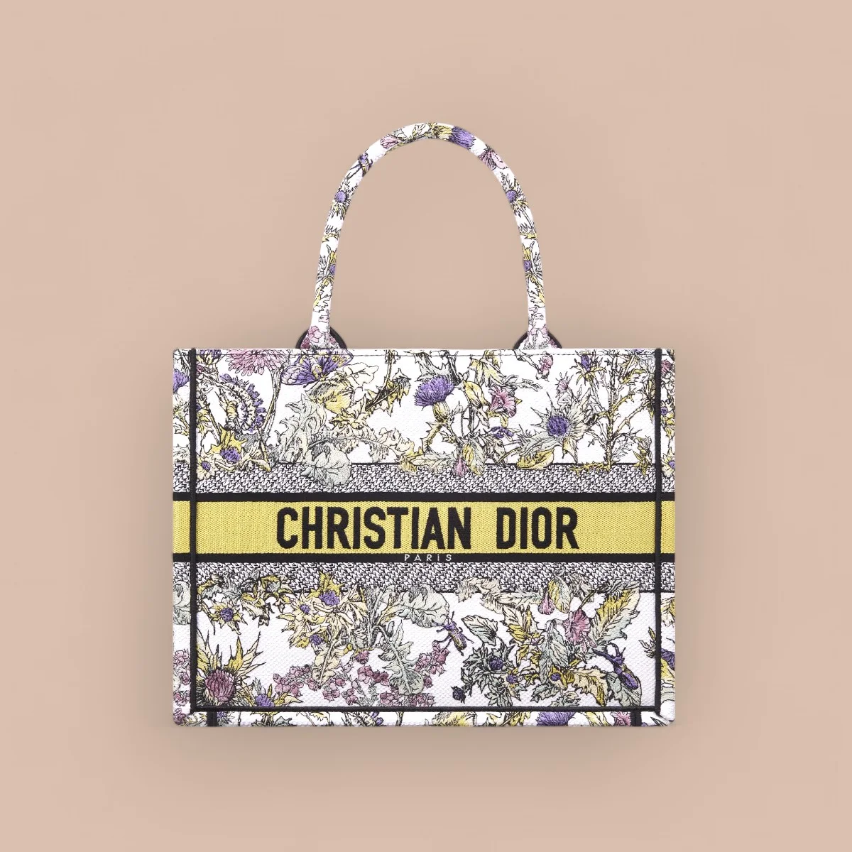 高仿包批發Dior Book 奶白托特包包MM-M1296正品級別-貨到付款
