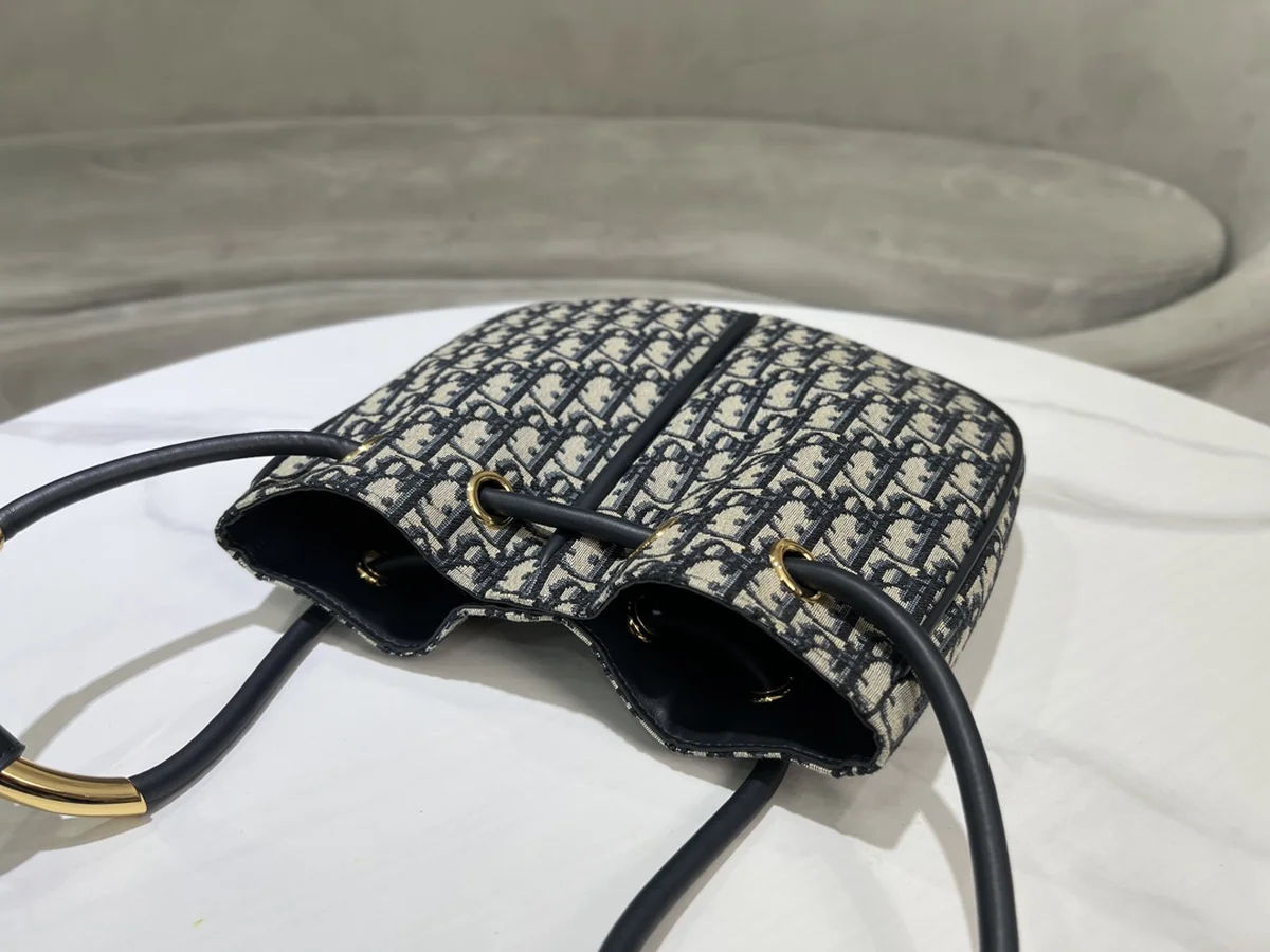 高仿包代購Dior Nolita 藍色背包MM-M2312正品級別-貨到付款