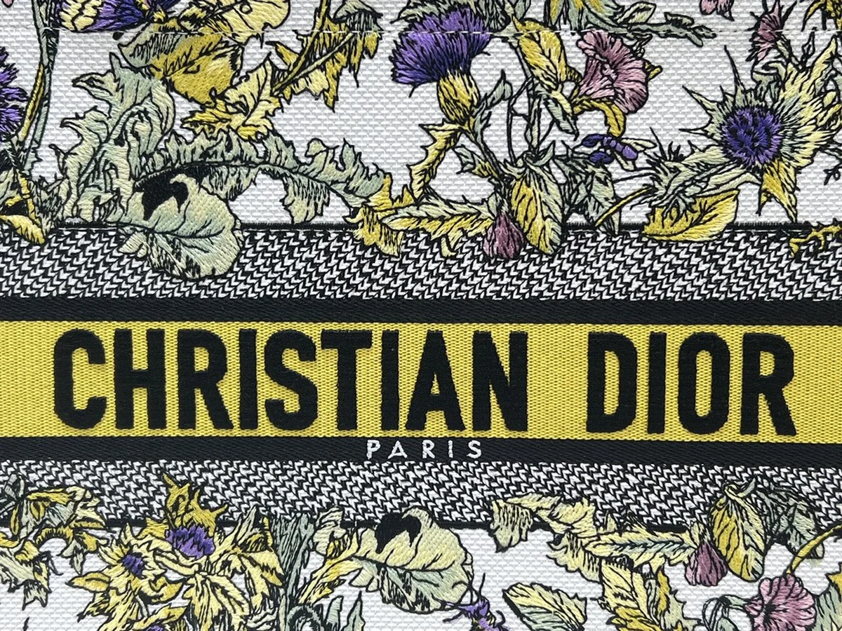 高仿包批發Dior Book 奶白托特包包MM-M1296正品級別-貨到付款