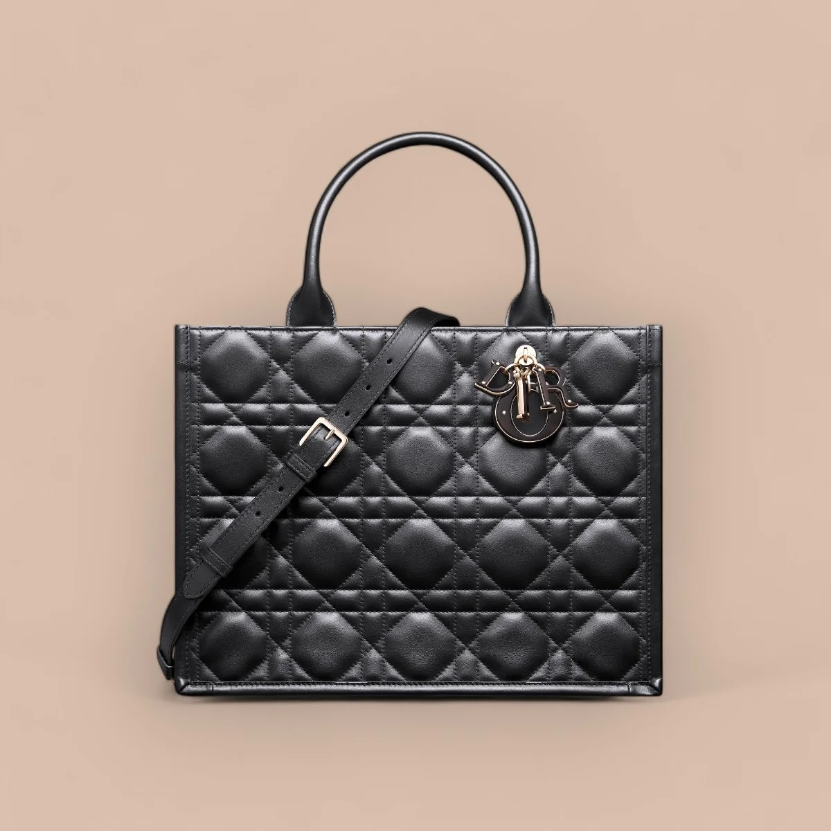 高仿包直銷Dior Book 黑色托特包包MM-M1324正品級別-貨到付款
