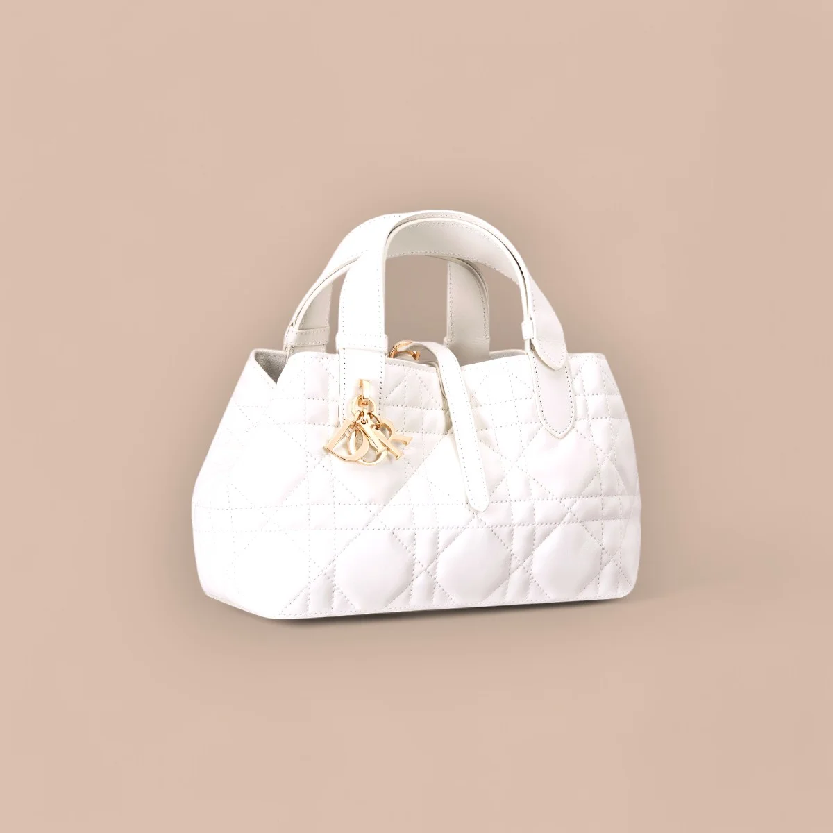 高仿奢侈品包Dior Toujours 白色托特包包PM-M2822正品級別-貨到付款