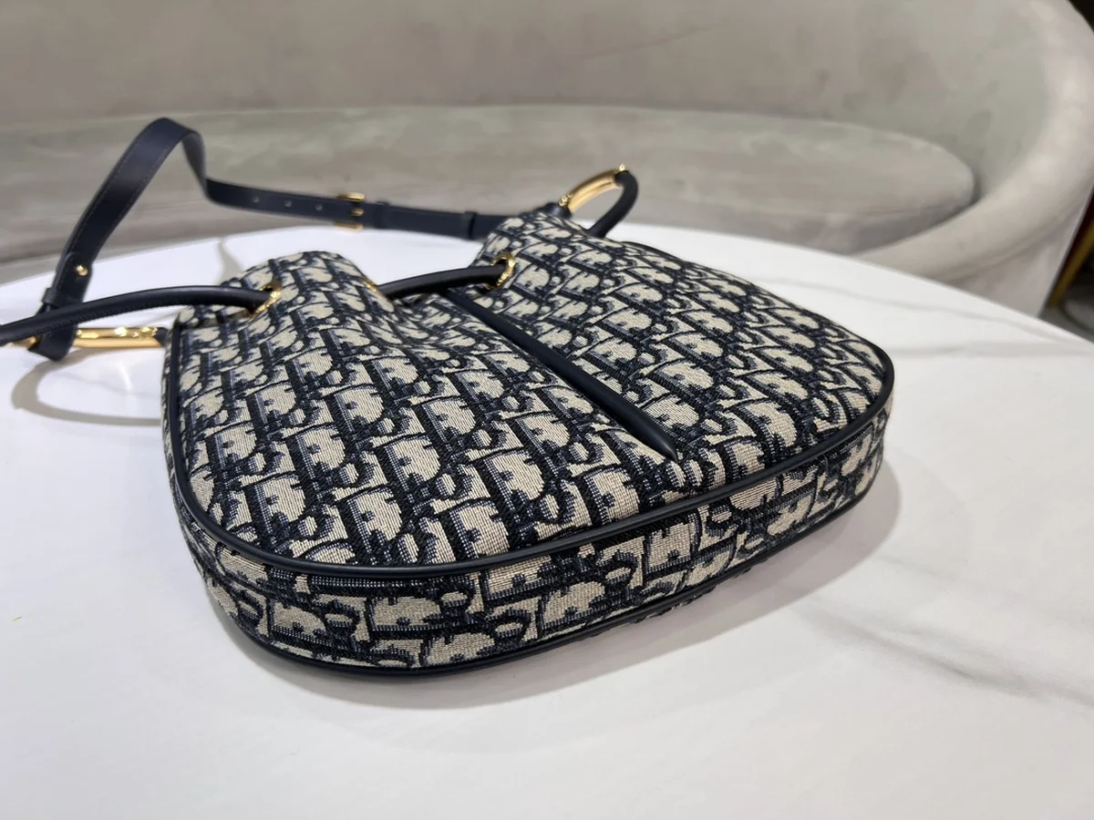高仿包代購Dior Nolita 藍色背包MM-M2312正品級別-貨到付款