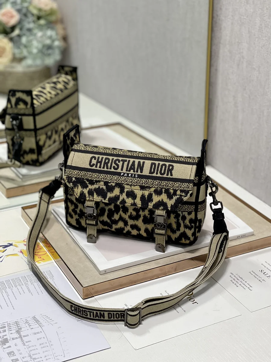 高仿奢侈品包Dior Oblique 藍色 布料斜挎包PM-M1241正品級別-貨到付款