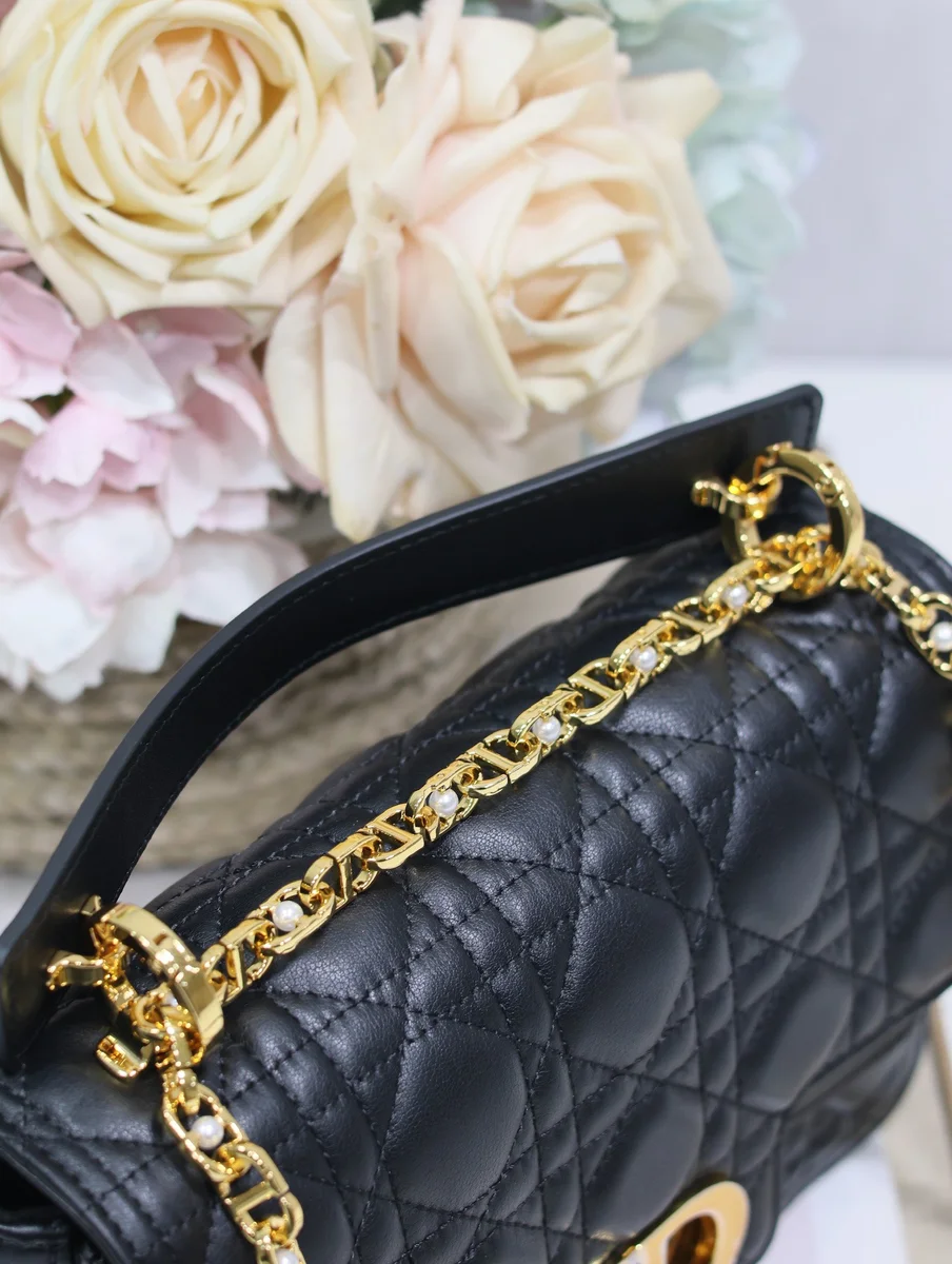 頂級高仿包Dior Jolie 黑色斜挎包PM-M9271正品級別-貨到付款