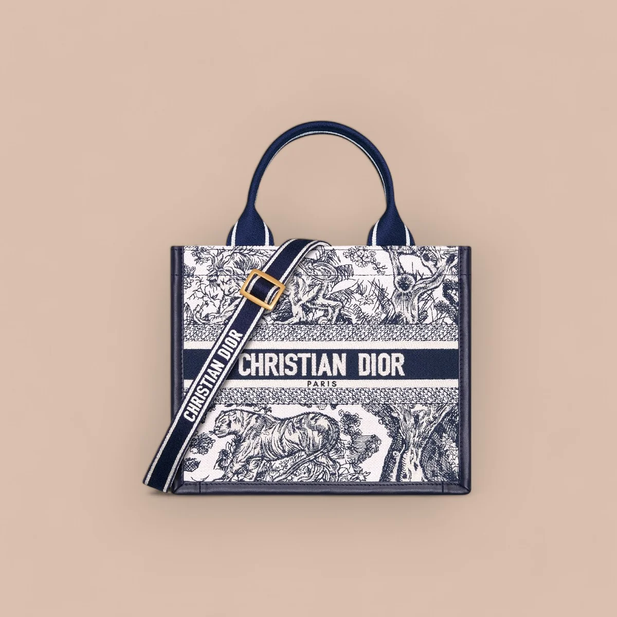 高仿包零售Dior Book 海軍藍托特包包PM-M1325正品級別-貨到付款