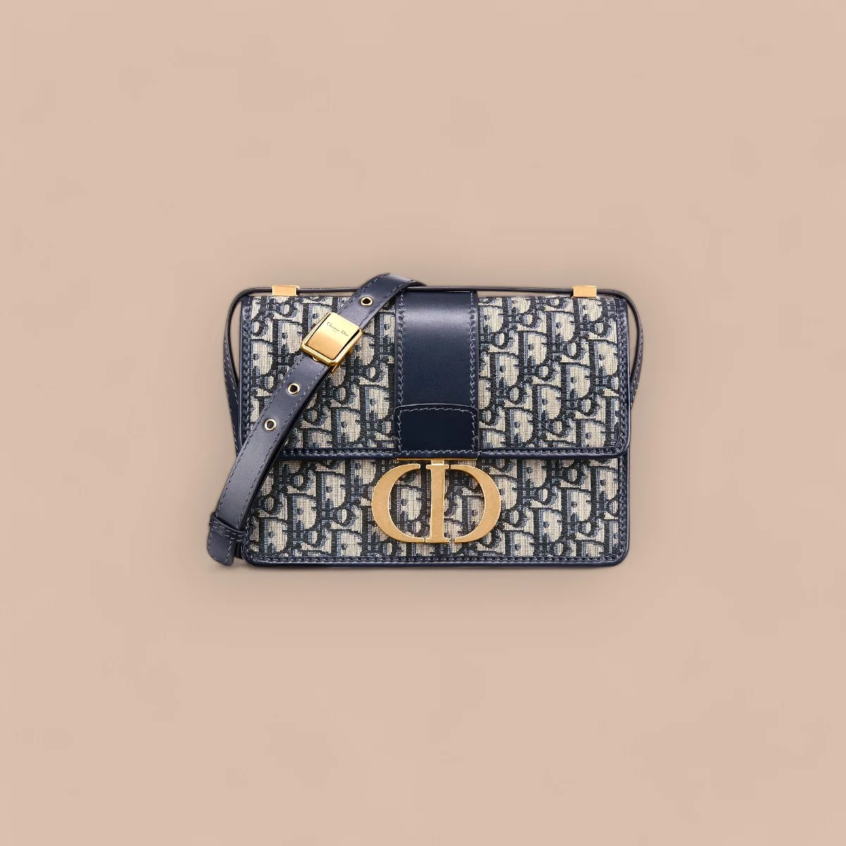 高仿名牌包Dior 30 Montaigne 藍色肩背袋MM-M9203正品級別-貨到付款