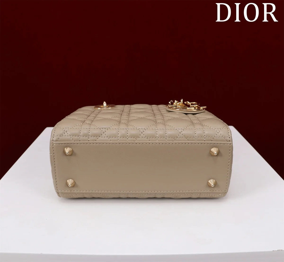 高仿包零售Dior Lady 餅乾褐 羊皮斜挎包PM-M0538正品級別-貨到付款