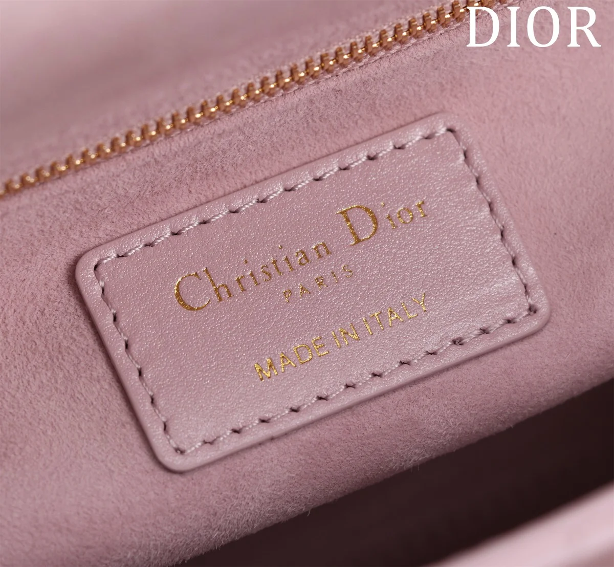 高仿包廠家Dior Lady 胭脂粉 羊皮斜挎包PM-M0538正品級別-貨到付款