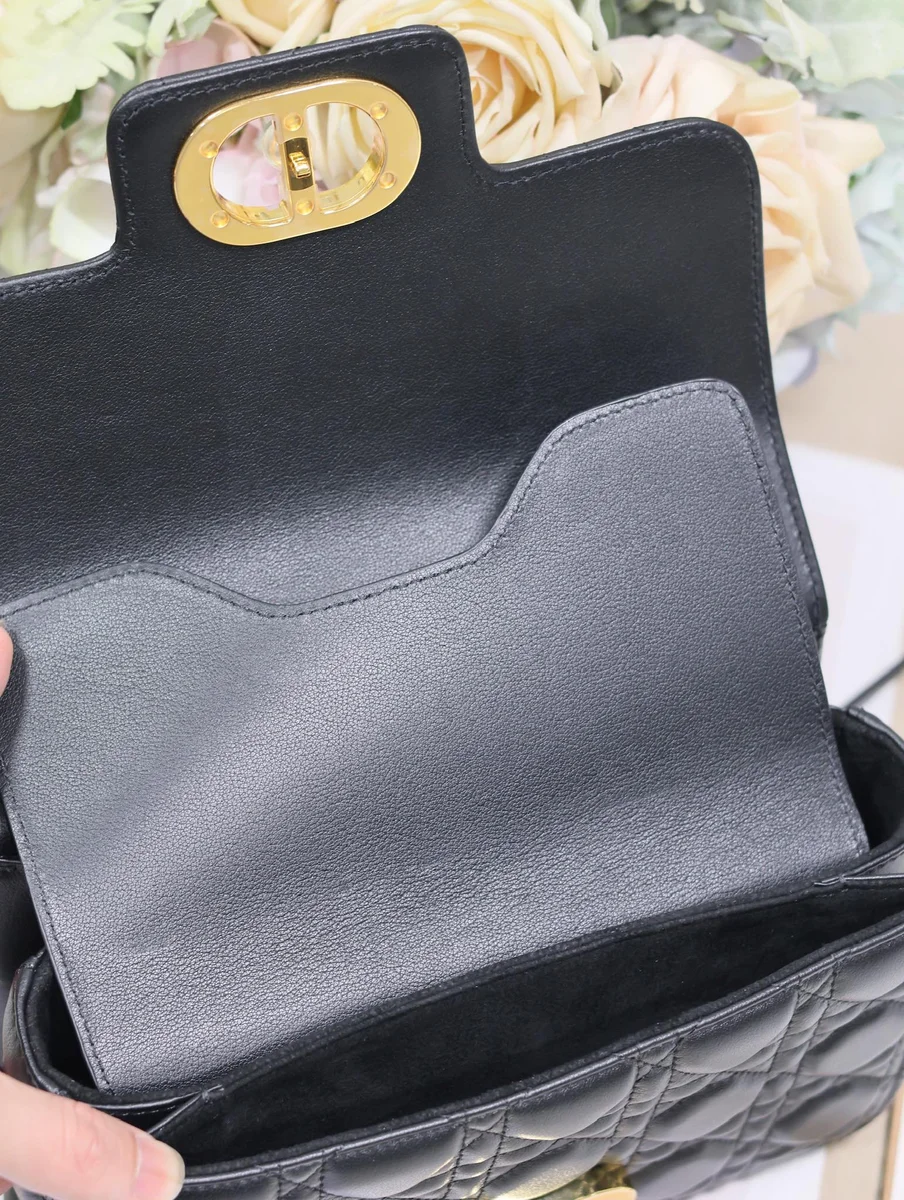 頂級高仿包Dior Jolie 黑色斜挎包PM-M9271正品級別-貨到付款