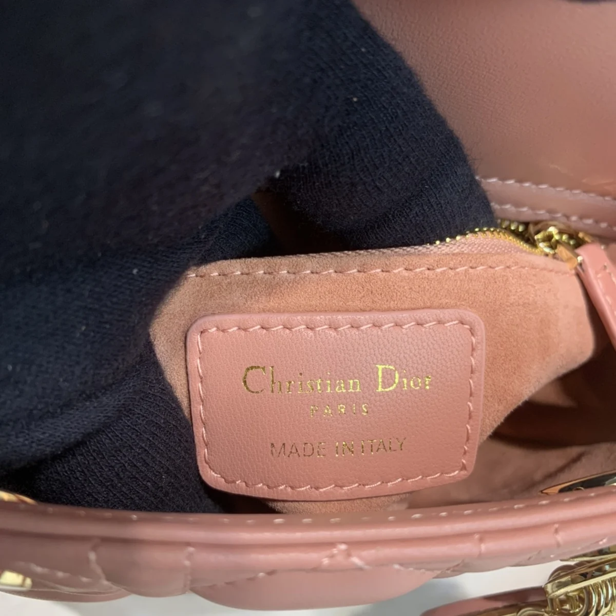 高仿包代理Dior Lady迷你 粉紅 羊皮斜挎包-M0505正品級別-貨到付款