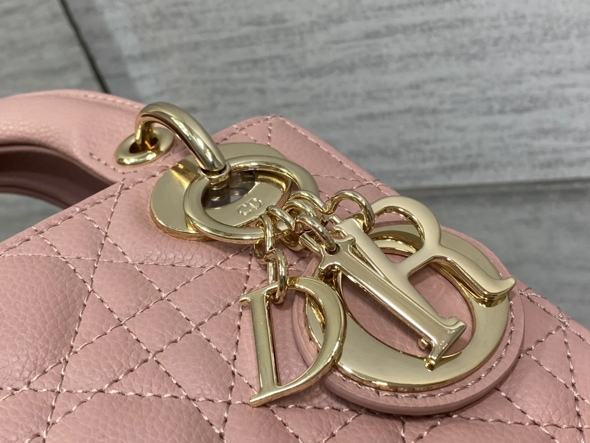 高仿包直銷Dior Lady 胭脂 羊皮斜挎包PM-M0505正品級別-貨到付款