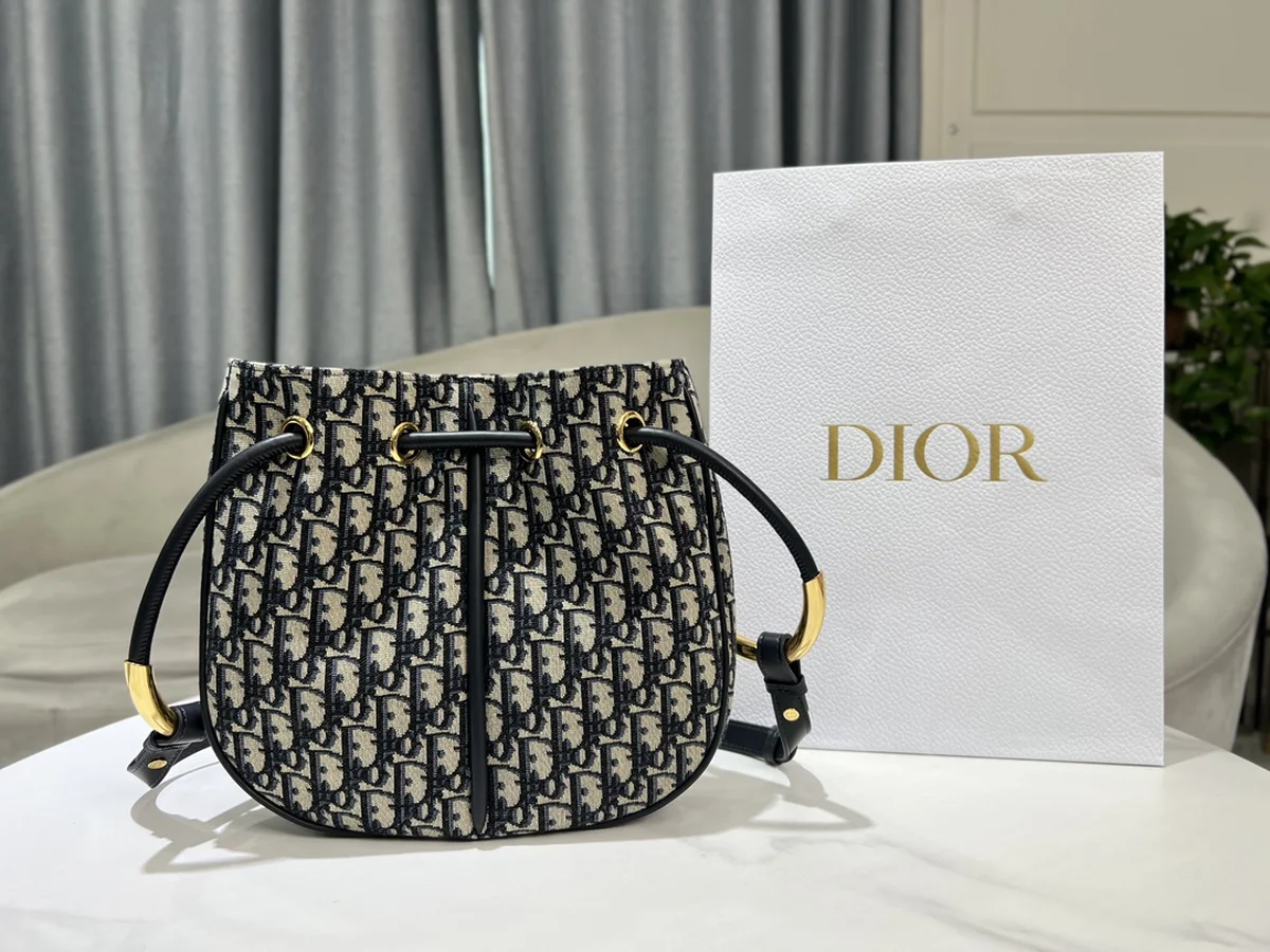 高仿包代購Dior Nolita 藍色背包MM-M2312正品級別-貨到付款