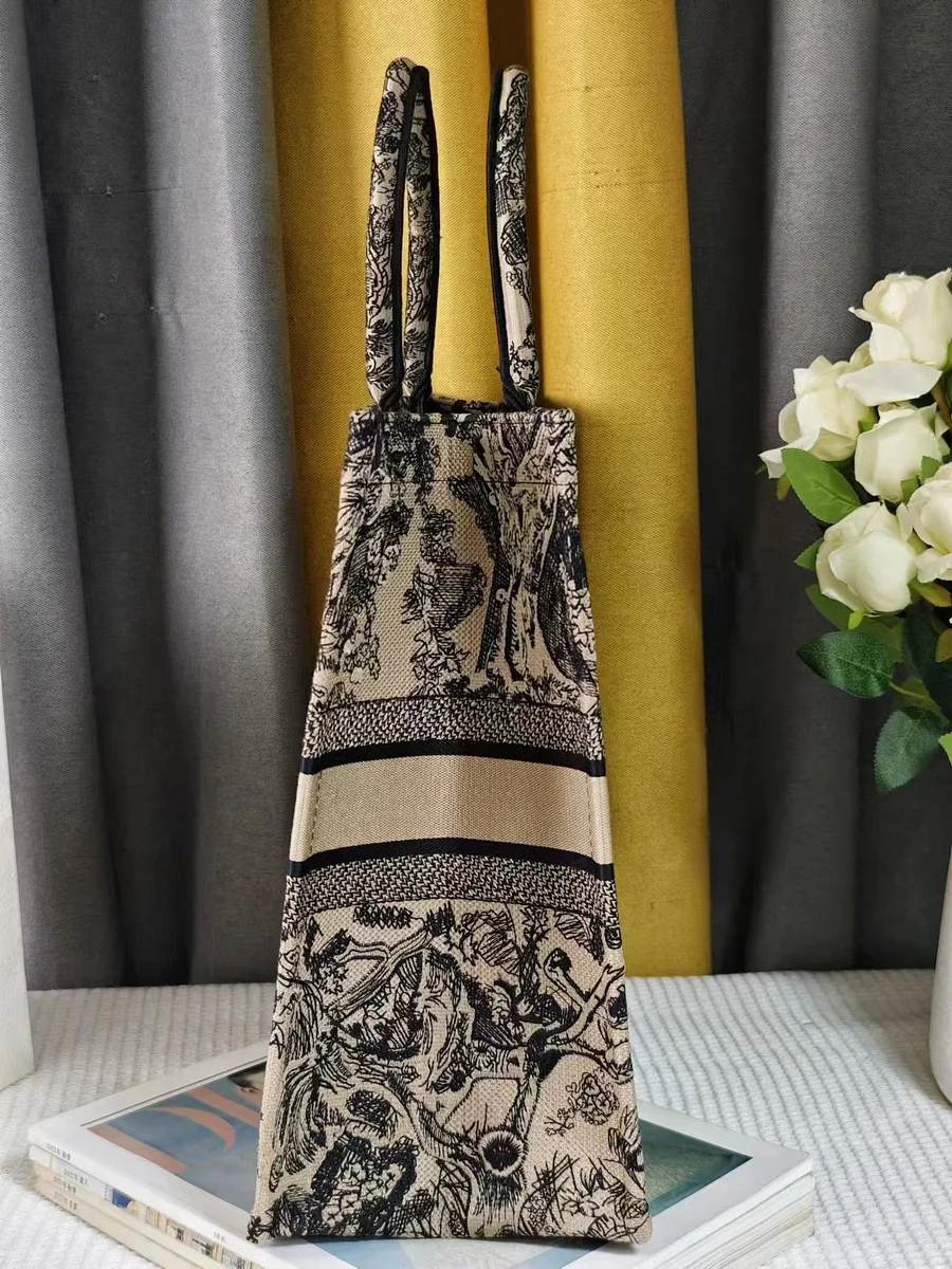 高仿名牌包Dior BookGM 藍色托特包包GM-M1286正品級別-貨到付款