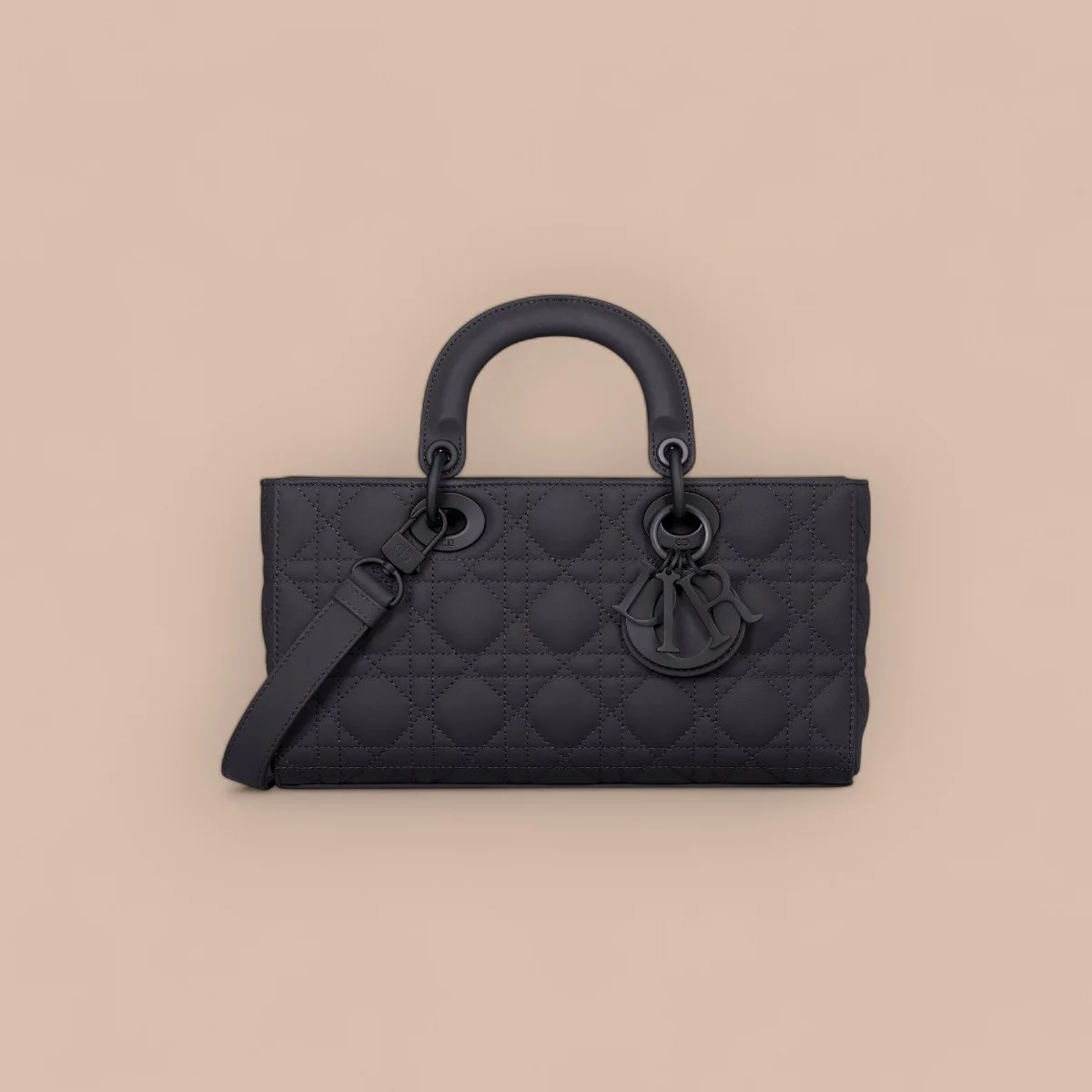 高仿包包Dior Lady 黑色 小牛皮斜挎包MM-M0540正品級別-貨到付款